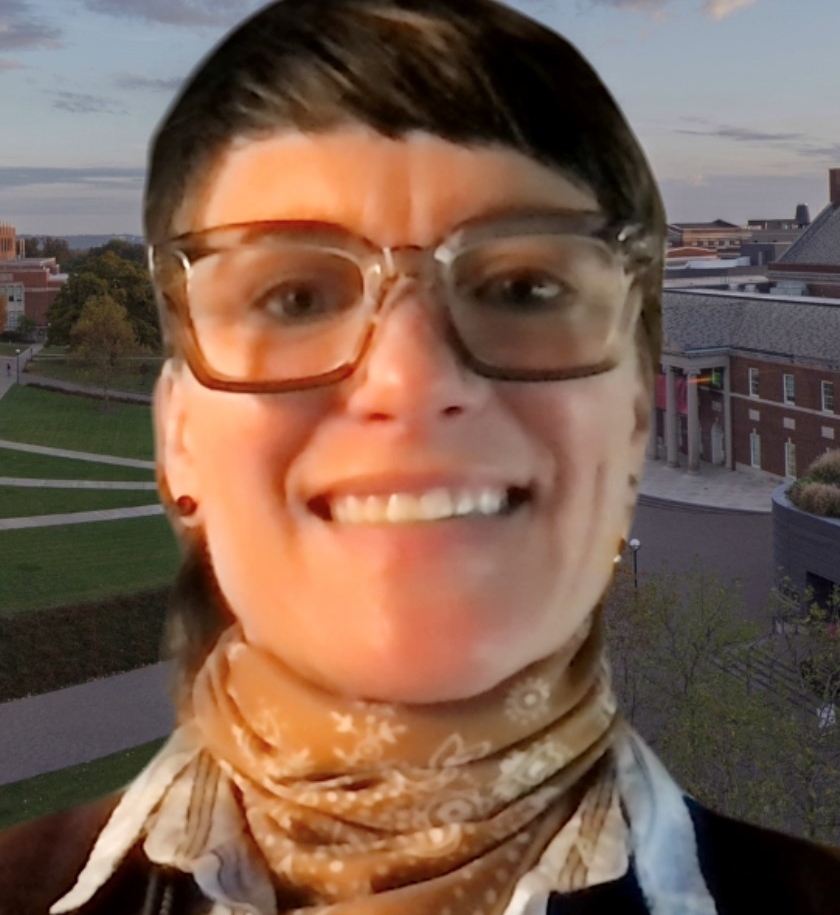 Headshot of MK Lamkin, PhD