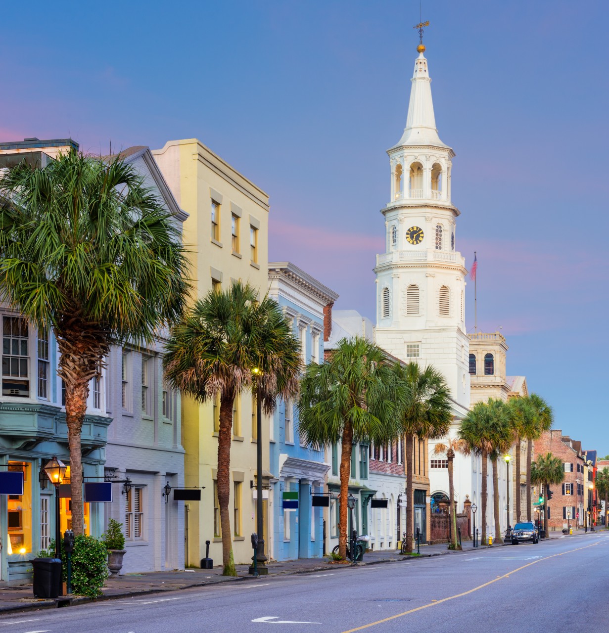Historic buildings in Charleston SC