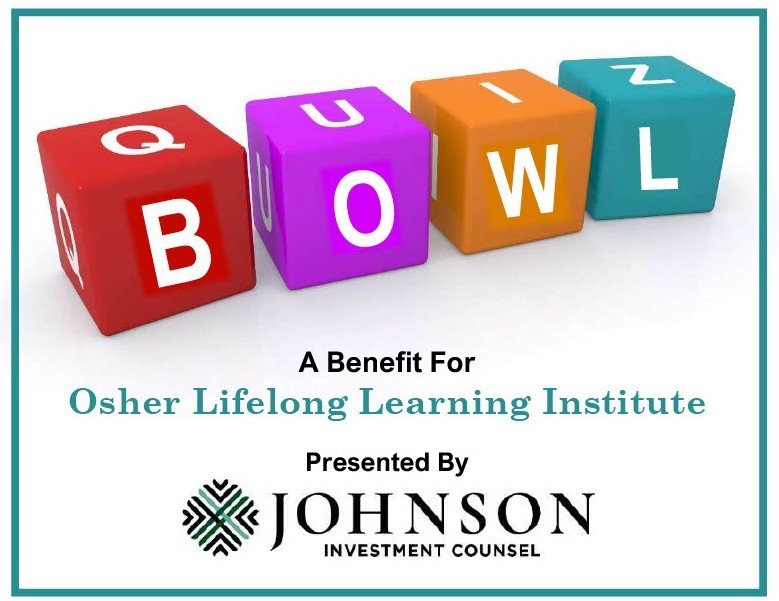 Quiz Bowl a benefit for OLLI presented by Johnson Investment Counsel